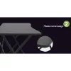 Techly Gaming Desk für PC mit abgeschrägter ergonomischer Kante Schwarz