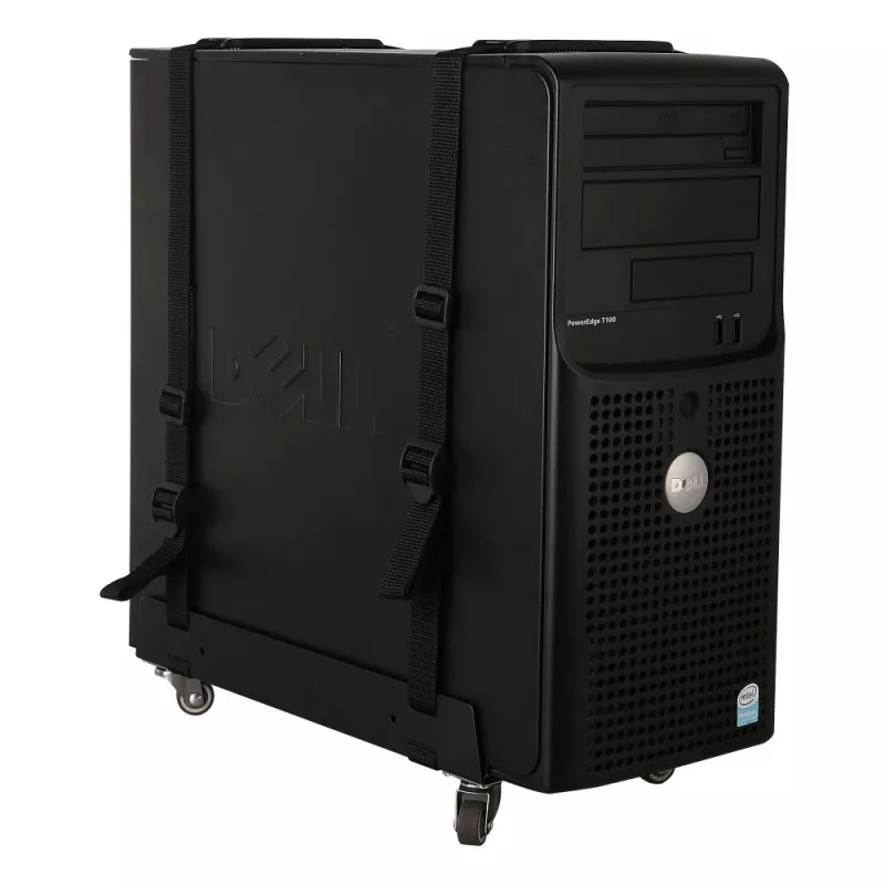 Techly ICA-CS 61 CPU-Halterung Schreibtisch-CPU-Halterung Schwarz