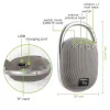 Techly ICASBL321GR tragbarer/Party-Lautsprecher Mono tragbarer Lautsprecher Grau 5 W
