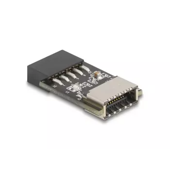 Interner USB-Typ-E-Adapter DeLOCK 67175 USB Typ-C Buchse Grau