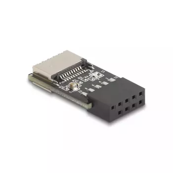 Interner USB-Typ-E-Adapter DeLOCK 67175 USB Typ-C Buchse Grau