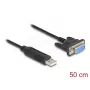 DeLOCK 67381 USB 2.0 auf RS-232 DB9 Seriell Adapter 0,5 m
