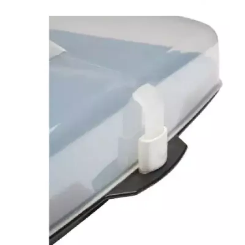 Hama 00111497 Serviertablett Rechteckig Schwarz, Transparent