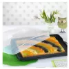 Hama 00111497 Serviertablett Rechteckig Schwarz, Transparent