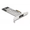 DeLOCK Mobile Rack PCI Express Card für 1 x M.2 NVMe SSD Low Profile