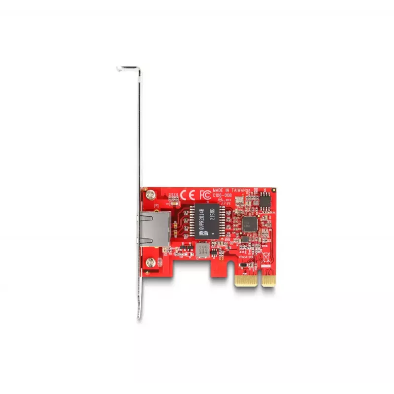 DeLOCK PCI Express x1 Karte auf 1 x RJ45 2,5 Gigabit LAN i225 NBASE-T Low Profile