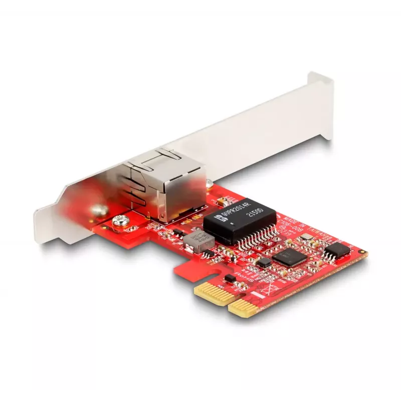 DeLOCK PCI Express x1 Karte auf 1 x RJ45 2,5 Gigabit LAN i225 NBASE-T Low Profile