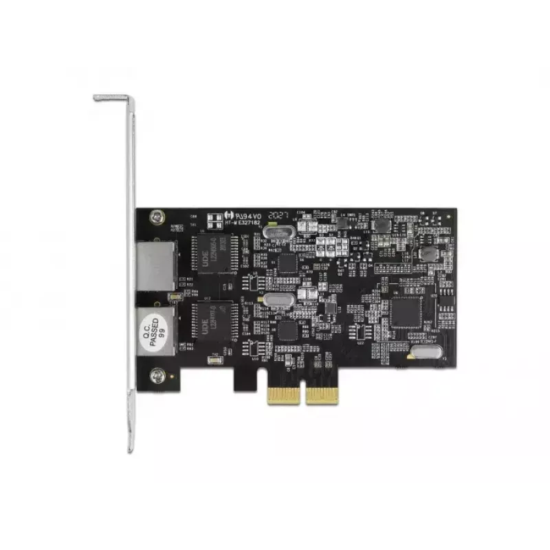 DeLOCK PCI Express x2 Karte auf 2 x RJ45 2.5 Gigabit LAN RTL8125