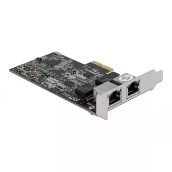 DeLOCK PCI Express x2 Karte auf 2 x RJ45 2.5 Gigabit LAN RTL8125