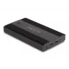 SSD-Gehäuse DeLOCK 42022 Externes Gehäuse USB 20 Gbps für 2 x M.2 NVMe PCIe SSD
