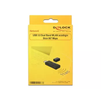 Netzwerkkarte DeLOCK 12463 WLAN 867 Mbit/s