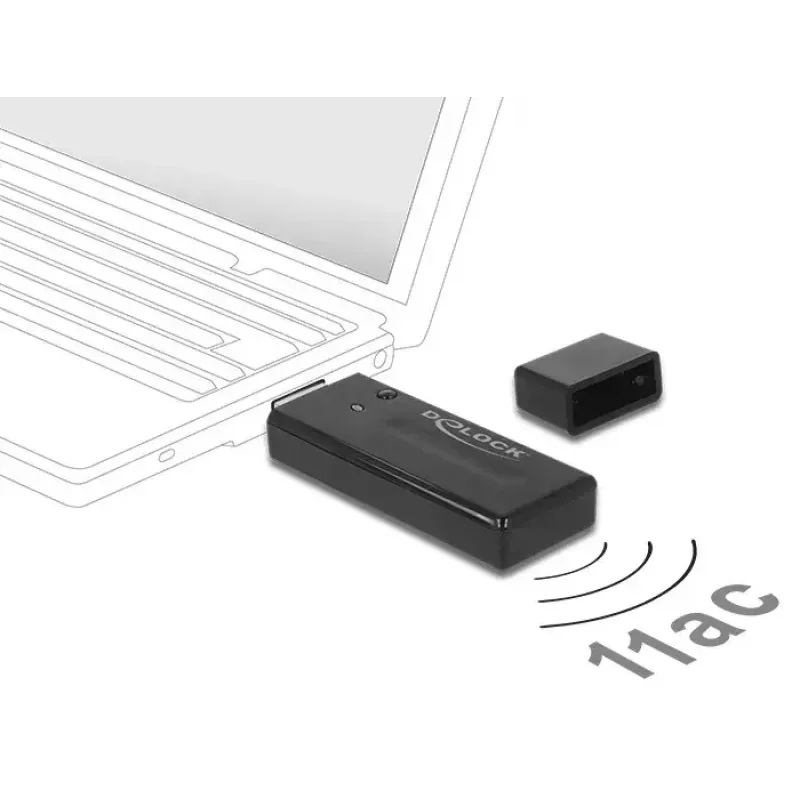 Netzwerkkarte DeLOCK 12463 WLAN 867 Mbit/s