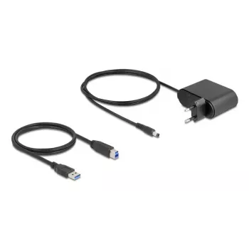 DeLOCK 64332 Dockingstation USB 3.2 Gen 1 HDD SSD 2,5 3,5 Schwarz