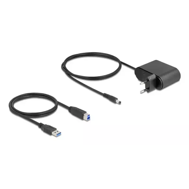 DeLOCK 64332 Dockingstation USB 3.2 Gen 1 HDD SSD 2,5 3,5 Schwarz