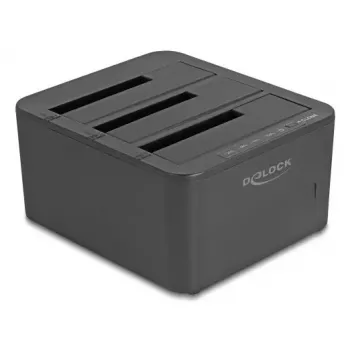 DeLOCK 64332 Dockingstation USB 3.2 Gen 1 HDD SSD 2,5 3,5 Schwarz