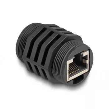 DeLOCK RJ45 Cat.6A Einbaumodul IP67 staub- und wasserdicht