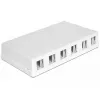 Montageset DeLOCK 86227 Weiß