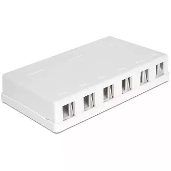 Montageset DeLOCK 86227 Weiß