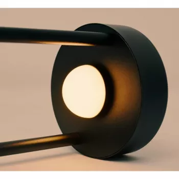 Techly I-LAMP-TABLE1 Tischlampe nicht austauschbare(n) Leuchtmittel 3 W LED Schwarz