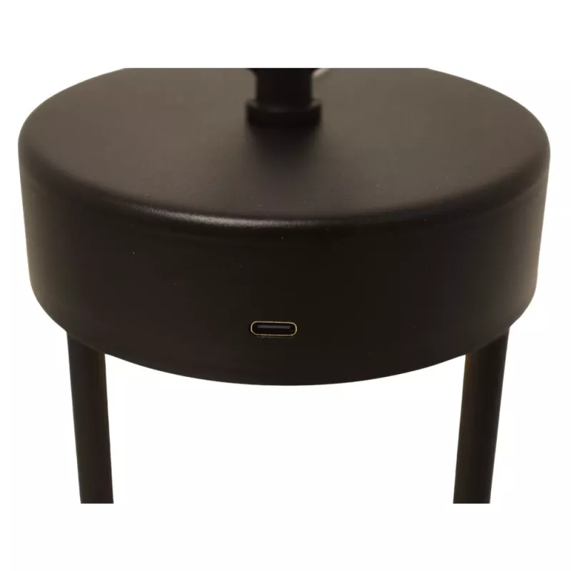 Techly I-LAMP-TABLE1 Tischlampe nicht austauschbare(n) Leuchtmittel 3 W LED Schwarz