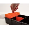 Aufbewahrungsbox DeLOCK 18419 11 Fächer 220x155x60mm orange/schwarz