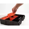 Aufbewahrungsbox DeLOCK 18416 21 Fächer 290x220x60mm orange schwarz