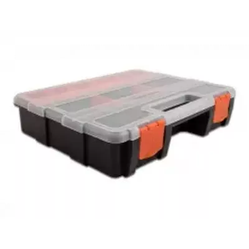 Aufbewahrungsbox DeLOCK 18416 21 Fächer 290x220x60mm orange schwarz
