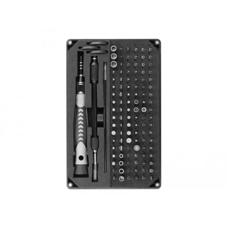 DeLOCK 64168 manueller Schraubendreher-Set Präzisionsschraubendreher Breite 120 mm Länge 185 mm Höhe 38 mm
