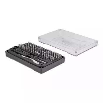 DeLOCK 64168 manueller Schraubendreher-Set Präzisionsschraubendreher Breite 120 mm Länge 185 mm Höhe 38 mm