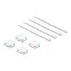 DeLOCK Keystone-Modul 86051 Flach RJ-45 Weiß 4 Stück