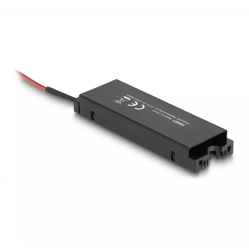 Heatsink DeLOCK Kühlkörper mit Lüfter für M.2 SSD 2280 schwarz Aluminium