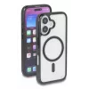 Handyhülle DELOCK 81266 für Apple iPhone 16, Cover-Typ, passend für 15,5 cm (6,1 Zoll) Bildschirm, schwarz & transparent