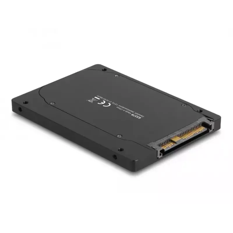SSD-Gehäuse DeLOCK 63379 Schwarz M.2 1 Laufwerksunterstützung