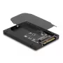 SSD-Gehäuse DeLOCK 63379 Schwarz M.2 1 Laufwerksunterstützung