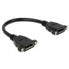 DisplayPort-Kabel DeLOCK 0,5 m F-F 85113