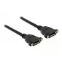 DisplayPort-Kabel DeLOCK 0,5 m F-F 85113