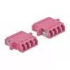 Glasfaseradapter DELOCK LC-Buchse auf LC-Buchse OM3 Duplex (2 Stück)