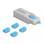 DeLOCK HDMI Port Blocker Set 4 Stück + Entriegelungswerkzeug HDMI-Buchsen