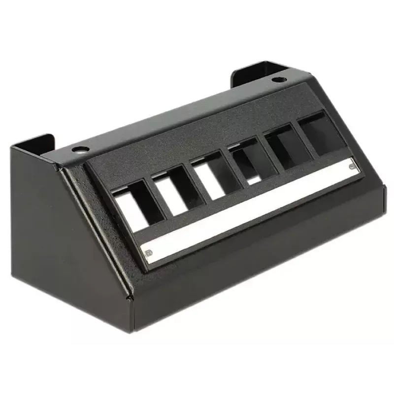 Montageset DeLOCK 86268 Schwarz Metall Kunststoff