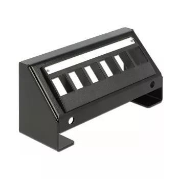 Montageset DeLOCK 86268 Schwarz Metall Kunststoff