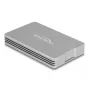 SSD-Gehäuse DeLOCK 42018 Silber M.2 40 Gbit/s USB Type-C