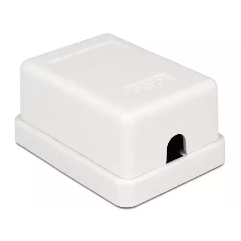 Aufputzdose DeLOCK 86248 Weiß 52mm x 25,5mm x 39mm