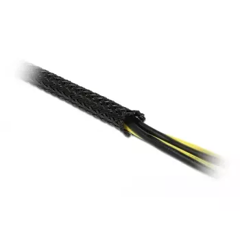 Geflechtschlauch DeLOCK 18904 10 m x 25 mm schwarz