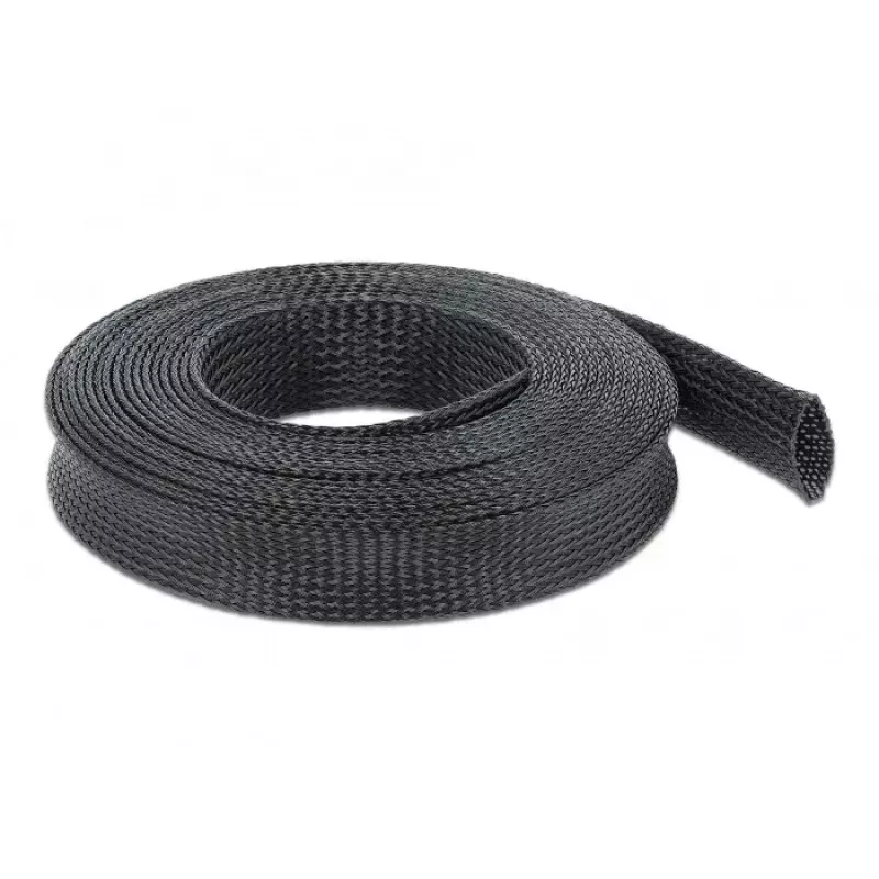 Geflechtschlauch DeLOCK 18904 10 m x 25 mm schwarz
