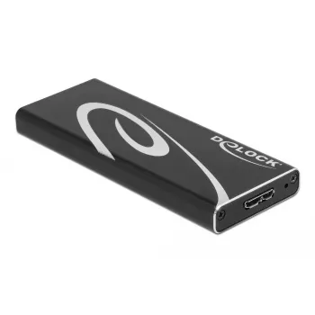 SSD-Gehäuse DeLOCK 42007 Schwarz M.2