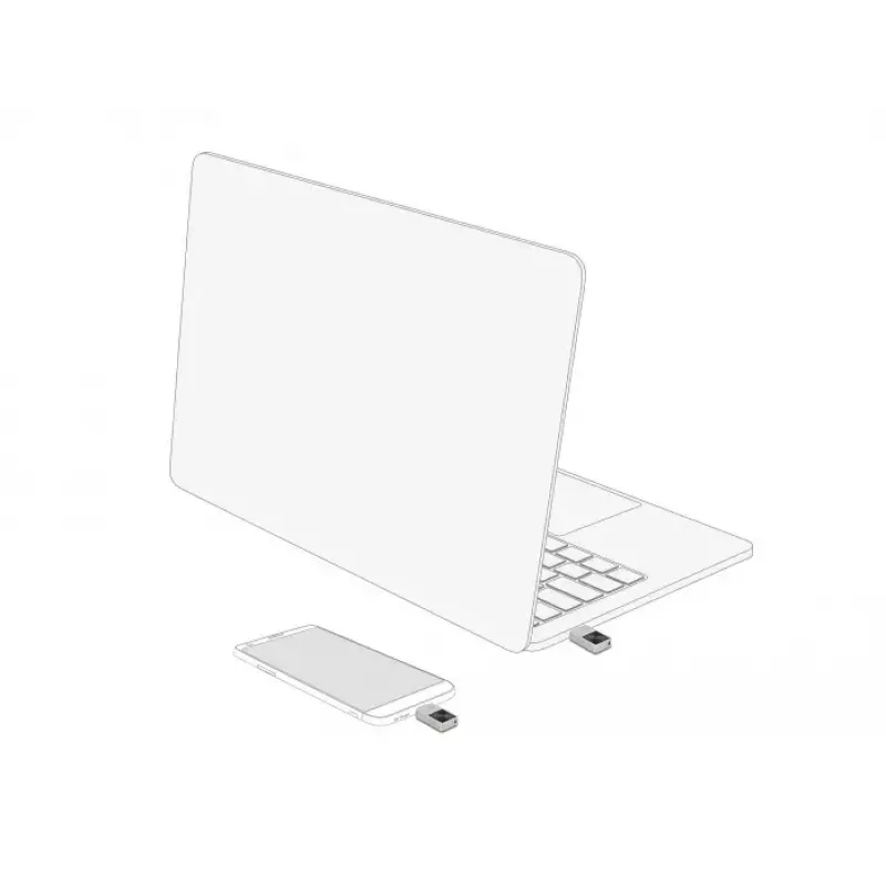 USB Flash Drive DeLOCK 16 GB USB-C 5 Gbps Metallgehäuse