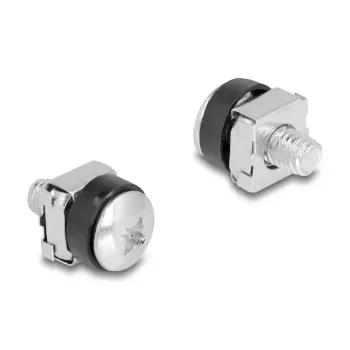 Schrauben & Muttern DeLOCK 42432 M6 100 Stück Kunststoff Stahl