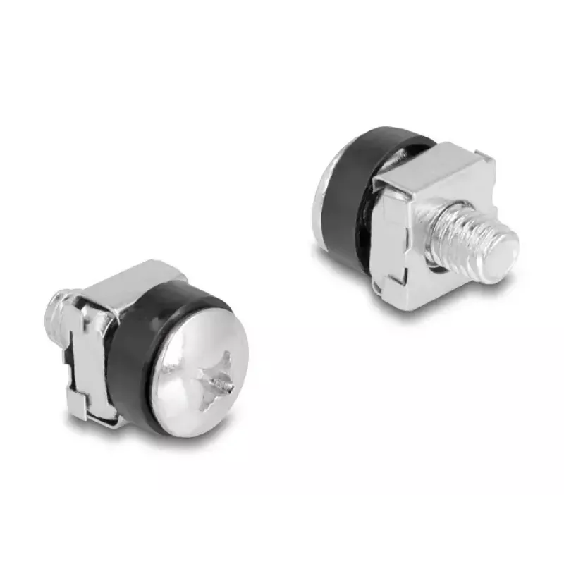 Schrauben & Muttern DeLOCK 42432 M6 100 Stück Kunststoff Stahl