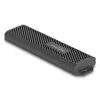 SSD-Gehäuse DeLOCK 42031 Schwarz M.2 PCIe SATA 20 Gbit/s