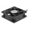 DELOCK Computer-Gehäuselüfter 8 cm (80 x 80 x 25 mm), Kugellager, 5 V DC, Schwarz